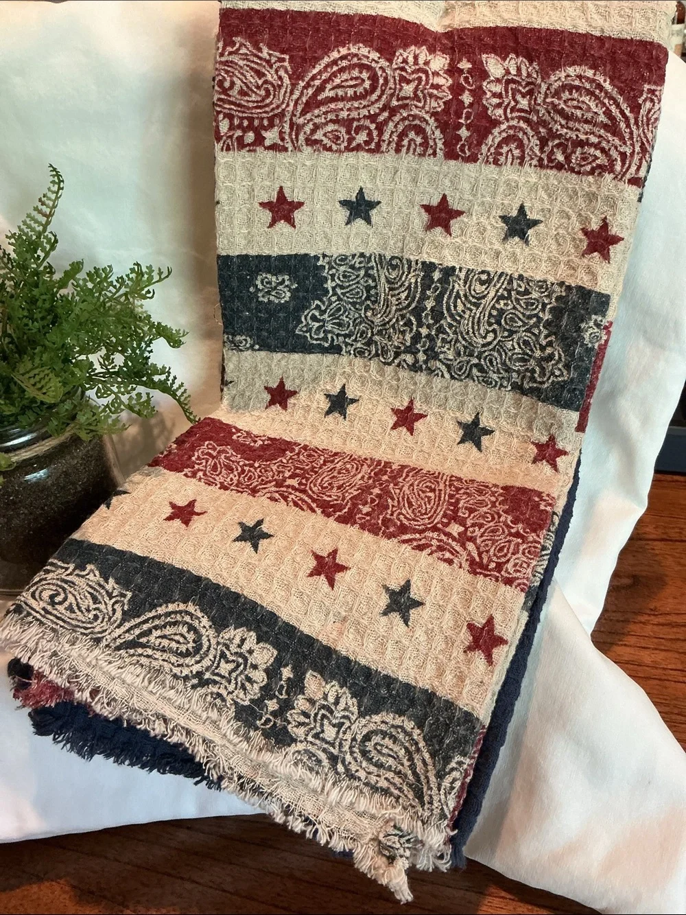 Brooks Brothers Patriotic Kitchen Towels - Set of 3